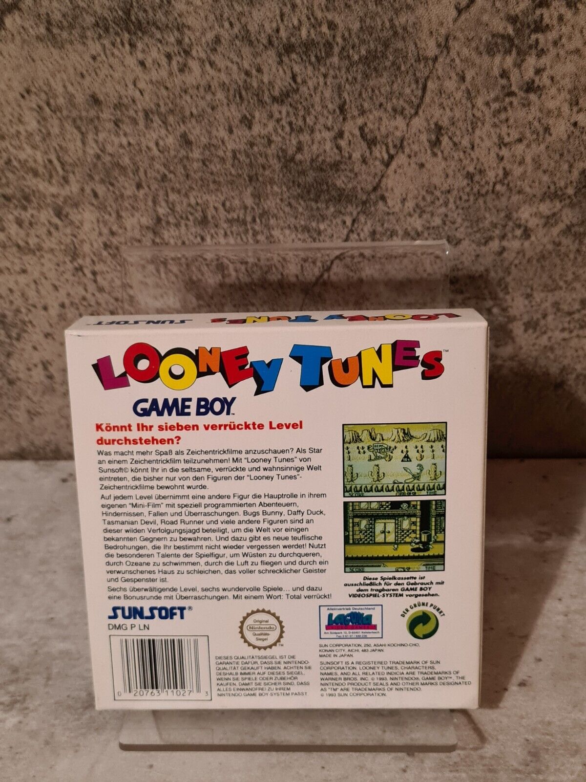 Nintendo Game Boy Classic Looney Tunes mit OVP und Anleitung NOE - T-Retro-Games