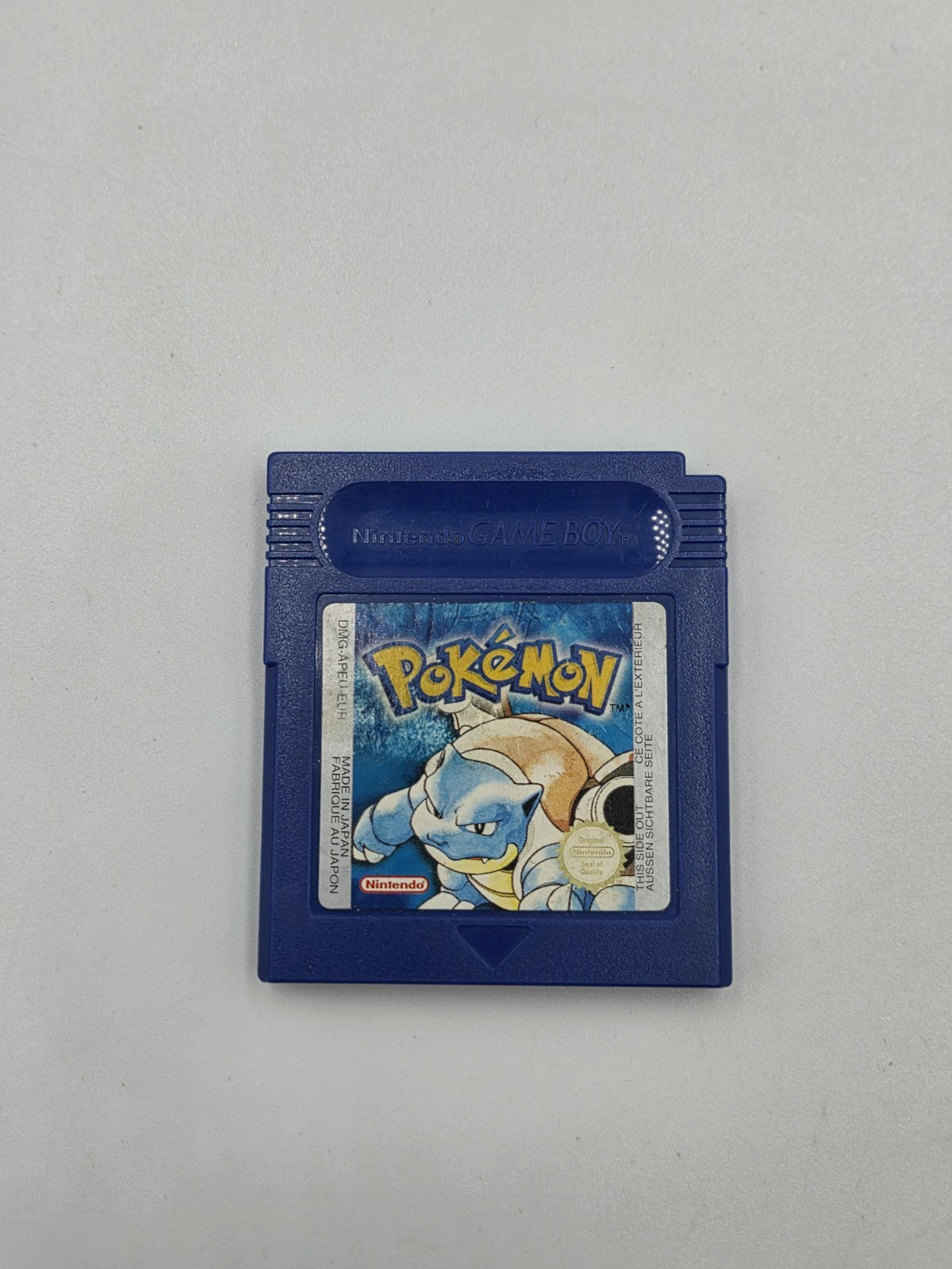 Nintendo Game Boy Pokemon Blue Version mit OVP und Anleitung EUR
