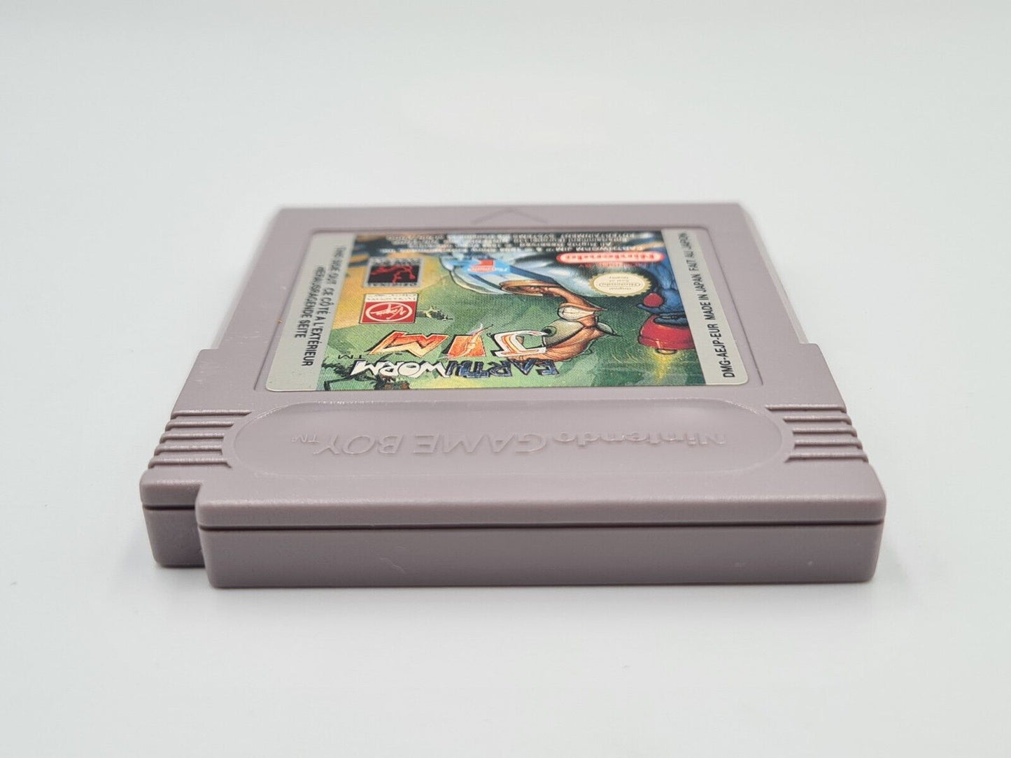 Nintendo Game Boy Classic Spiel Earthworm Jim Modul EUR - T-Retro-Games