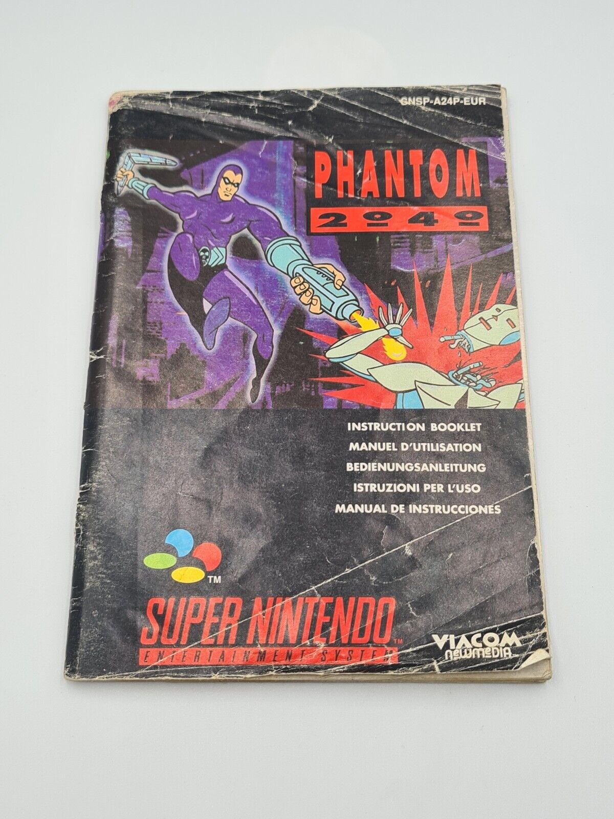 SNES Super Nintendo Phantom 2040 mit OVP und Anleitung EUR - T-Retro-Games