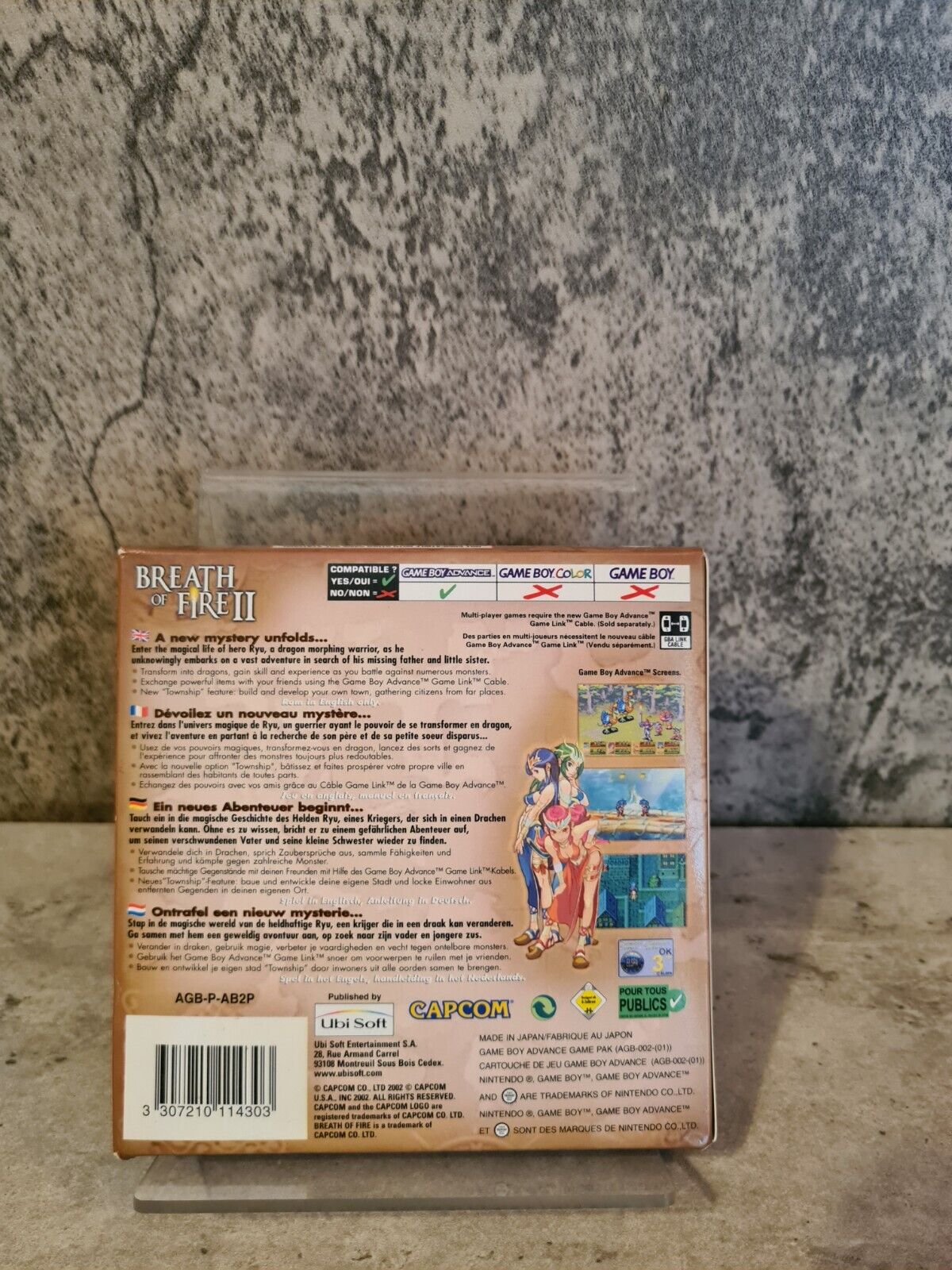 Nintendo Gameboy Advance Breath of Fire II mit OVP und Anleitung EUR - T-Retro-Games