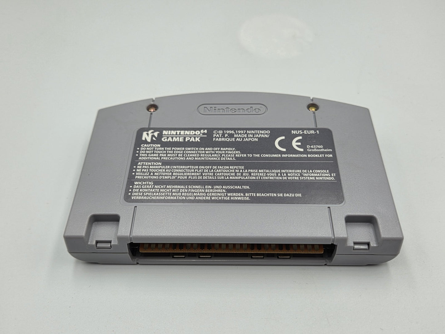 N64 Nintendo 64 Rocket Robot On Wheels mit OVP und Anleitung EUR