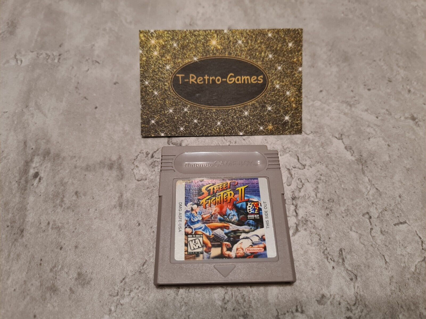 Nintendo Gameboy Classic Spiel Street Fighter II Modul USA - T-Retro-Games