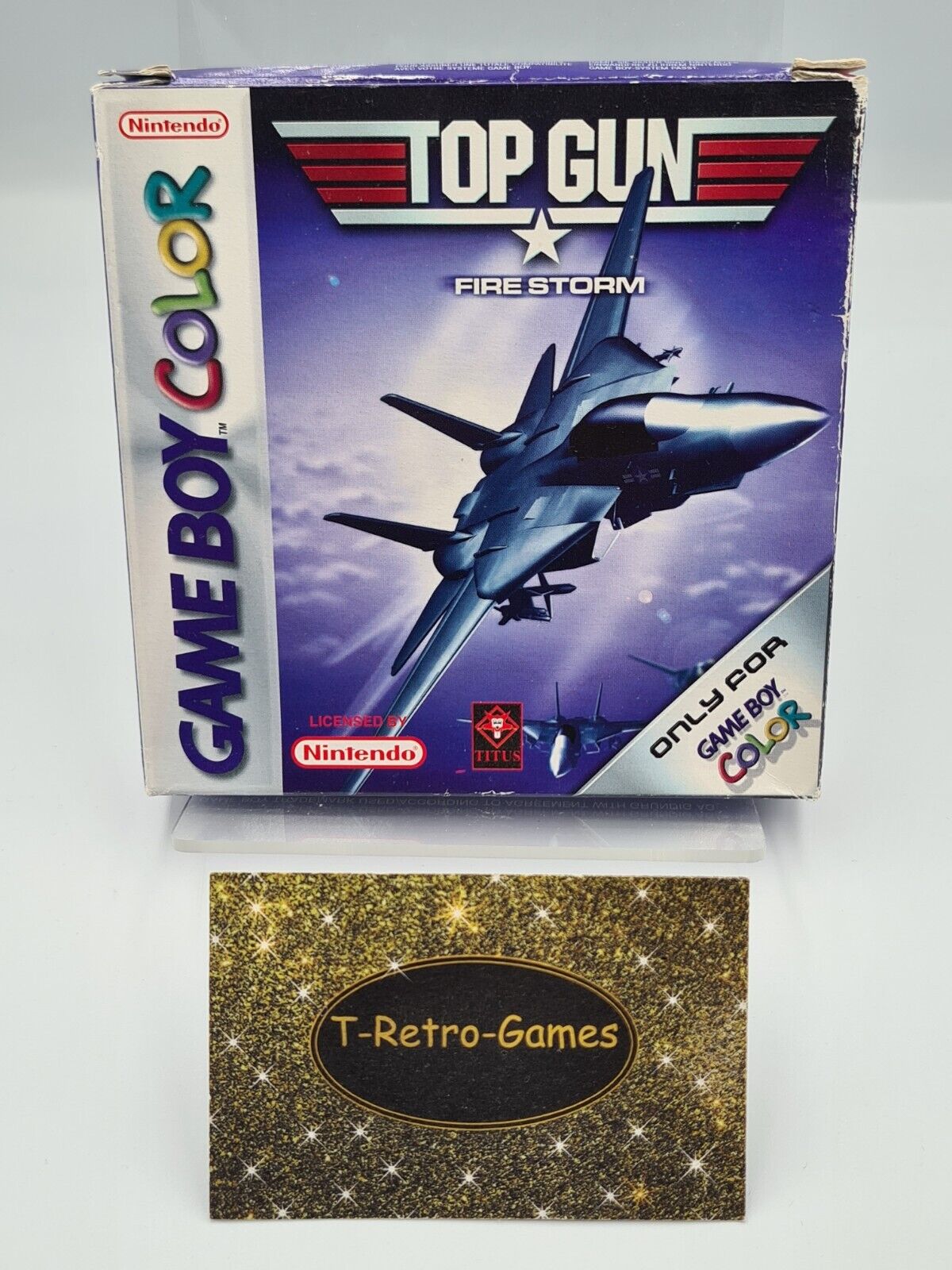 Nintendo Game Boy Color Top Gun Fire Storm mit OVP und Anleitung EUR - T-Retro-Games