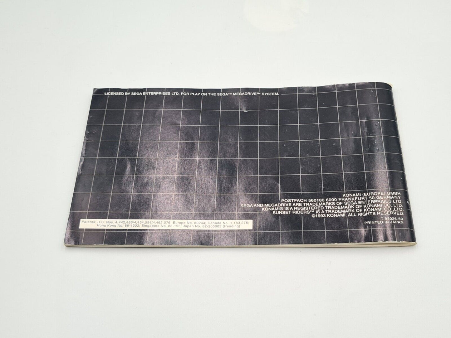 Sega Mega Drive Spiel Sunset Riders mit OVP und Anleitung Multi Language - T-Retro-Games