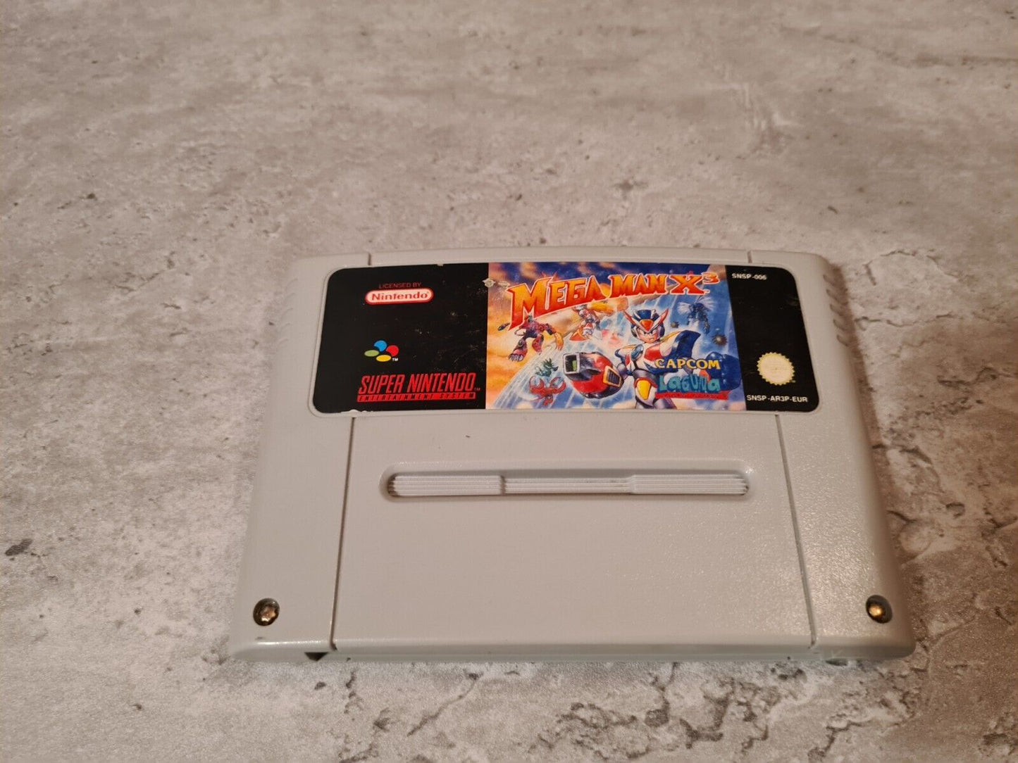 SNES Super Nintendo Mega Man X3 Modul EUR - T-Retro-Games