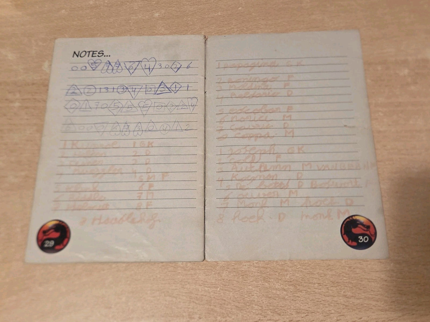 SNES Super Nintendo Mortal Kombat Spielanleitung Instruction Booklet FAH