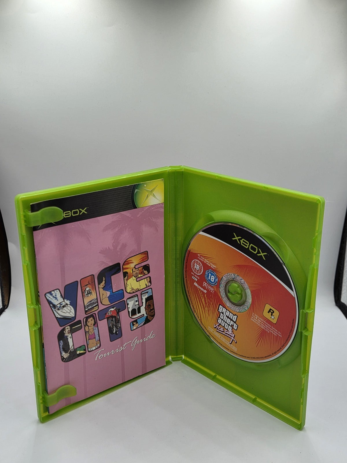 XBOX Spiel Grand Theft Auto Vice City Stories mit OVP und Anleitung + Poster