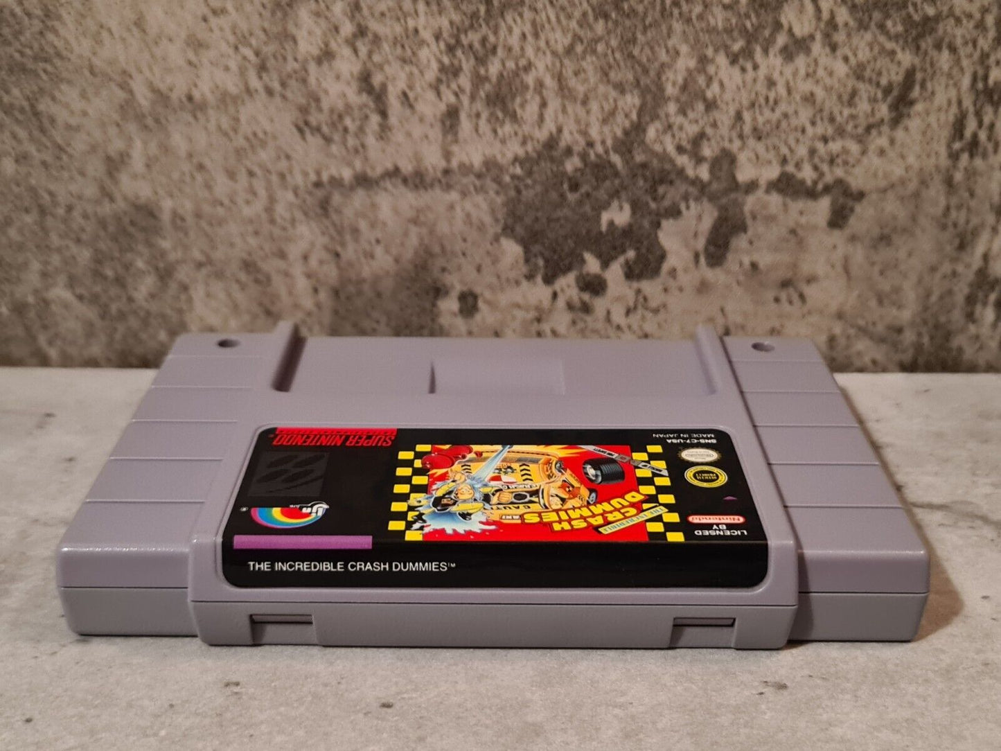 SNES Super Nintendo The Incredible Crash Dummies mit OVP und Anleitung NTSC USA - T-Retro-Games