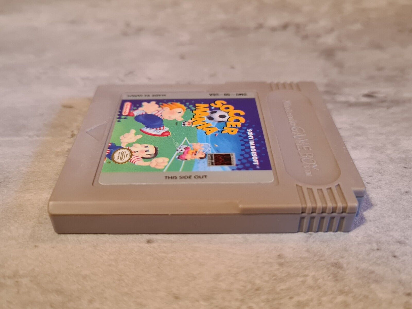 Nintendo Game Boy Classic Spiel Soccer Mania Modul USA - T-Retro-Games