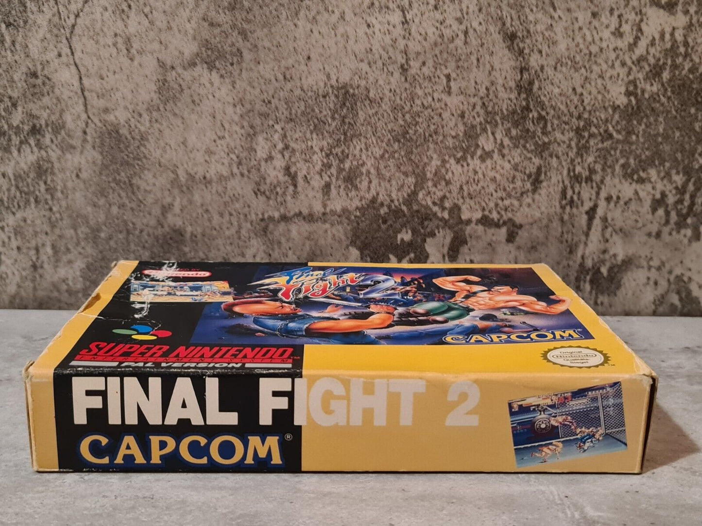 SNES Super Nintendo Final Fight 2 mit OVP und Anleitung NOE - T-Retro-Games
