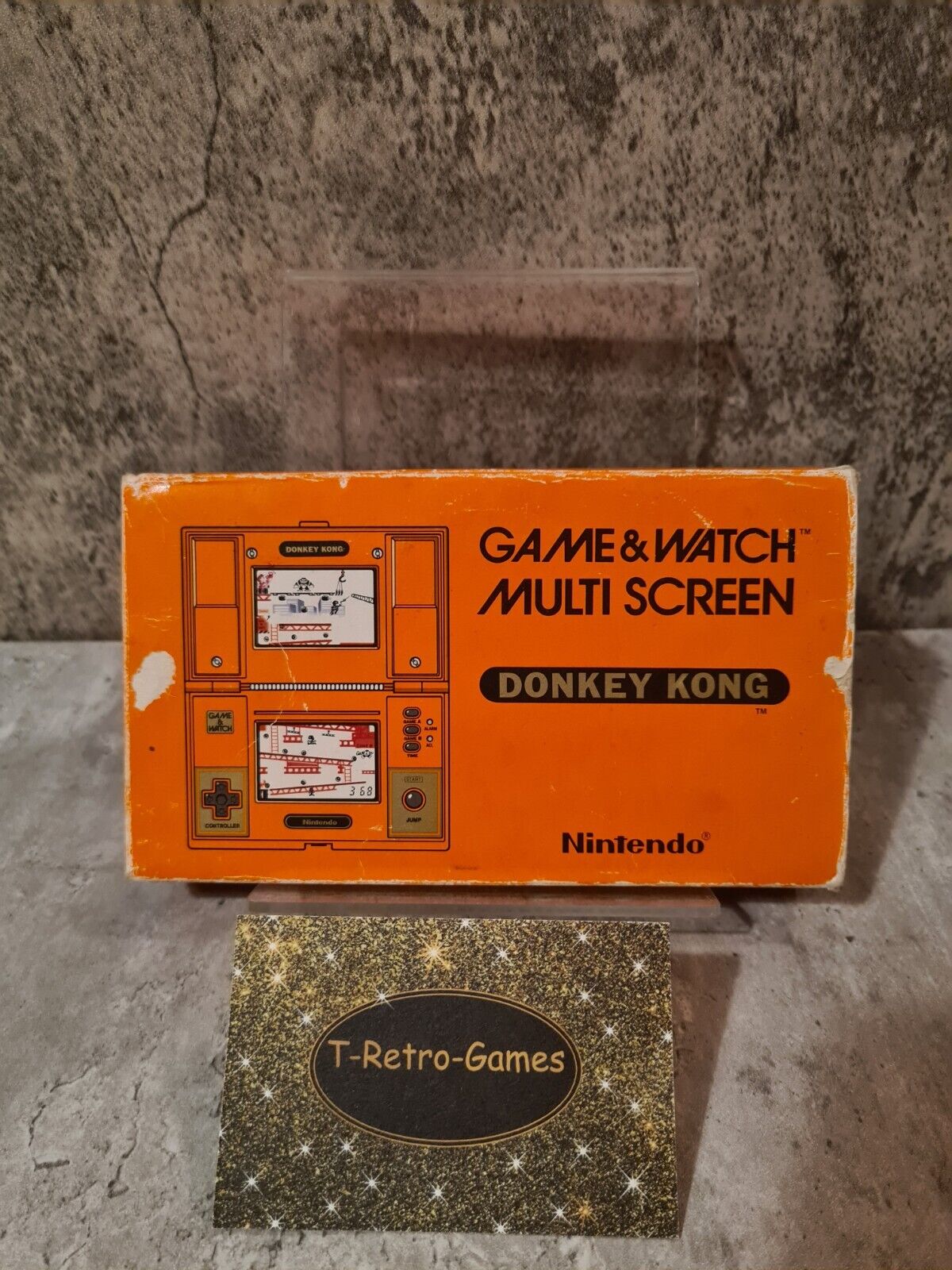 Nintendo Game & Watch Donkey Kong OVP Multi Screen DK-52 1982 - T-Retro-Games