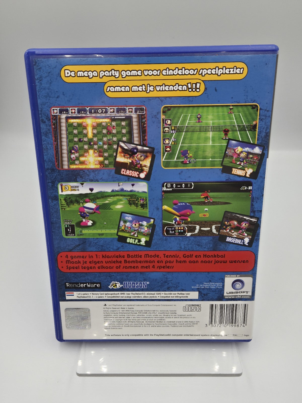 PS2 Playstation 2 Bomberman Hardball mit OVP und Anleitung HOL