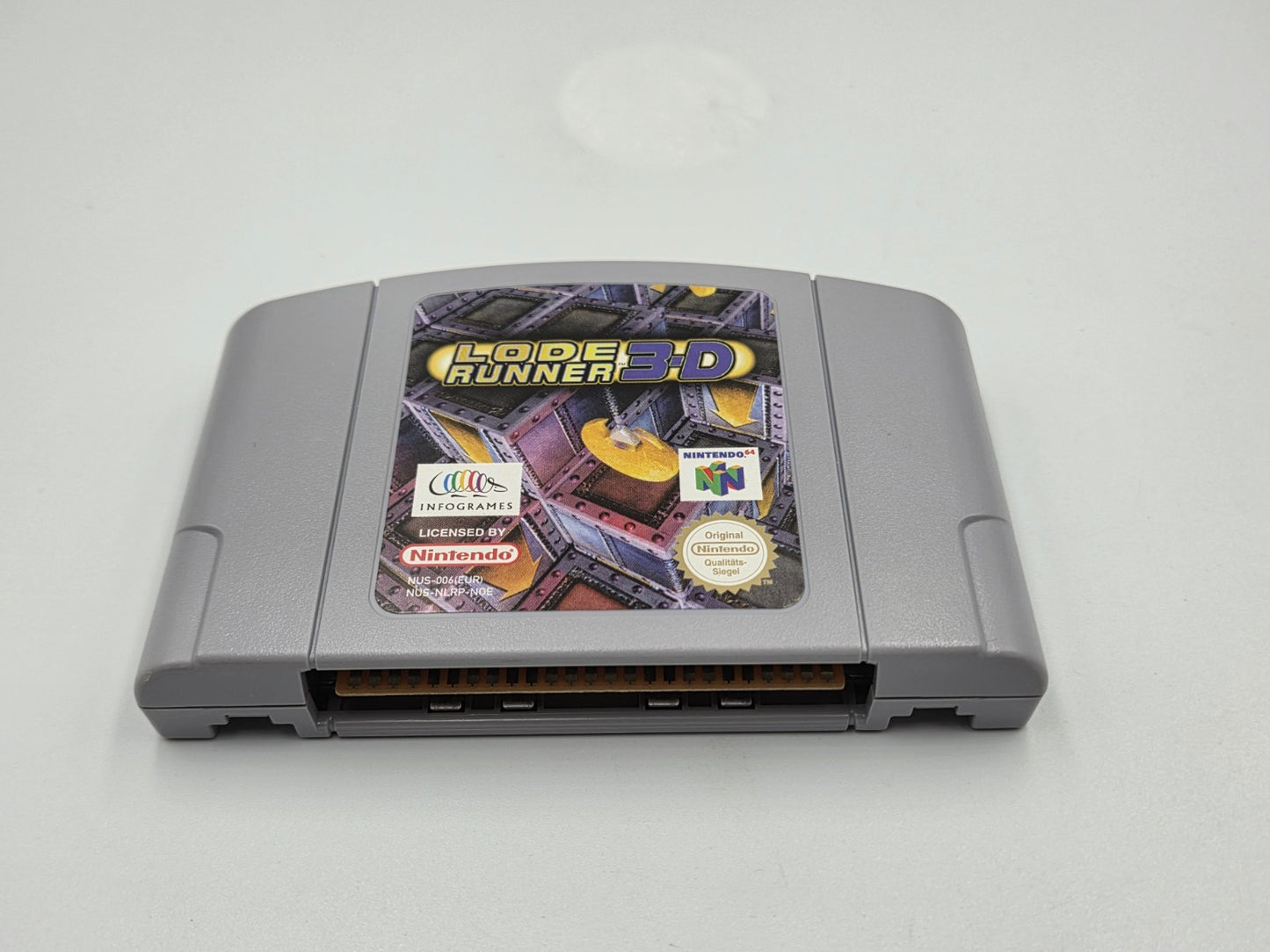 N64 Nintendo 64 Lode Runner 3-D mit OVP und Anleitung NOE
