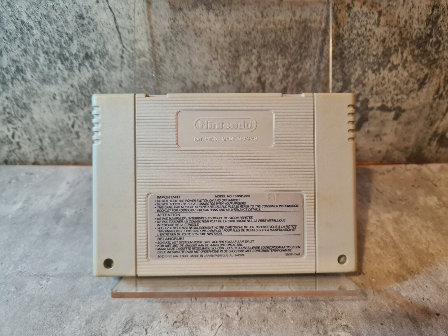 SNES Super Nintendo Mortal Kombat Modul FAH - T-Retro-Games