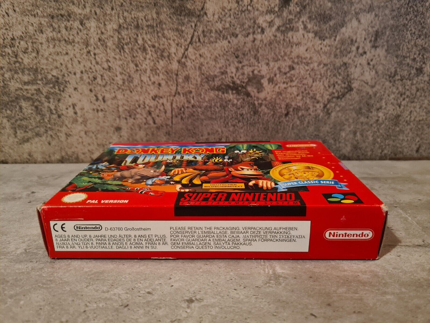 SNES Super Nintendo Donkey Kong Country mit OVP und Anleitung NOE - T-Retro-Games