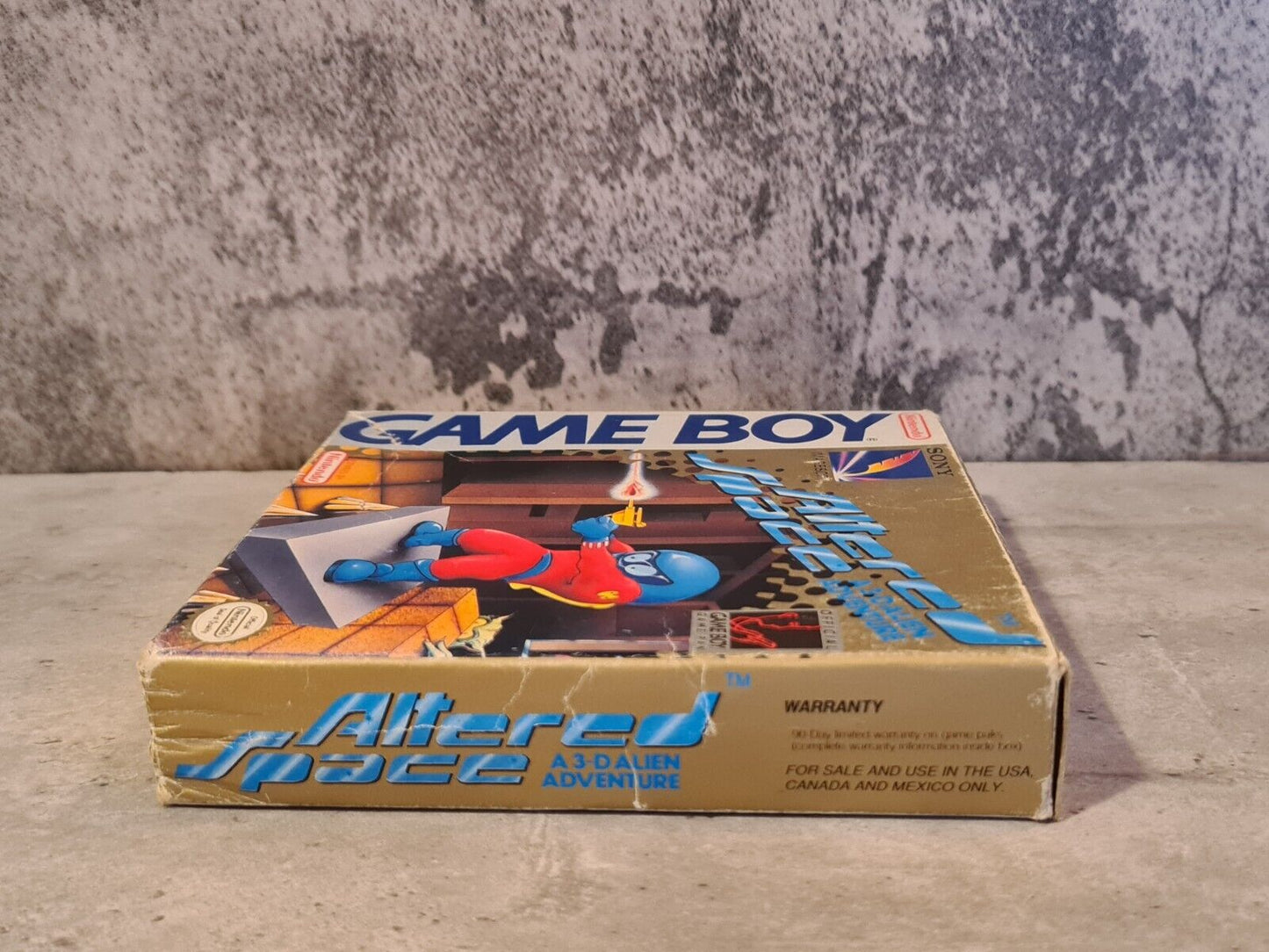 Nintendo Game Boy Classic Altered Space mit OVP und Anleitung USA - T-Retro-Games