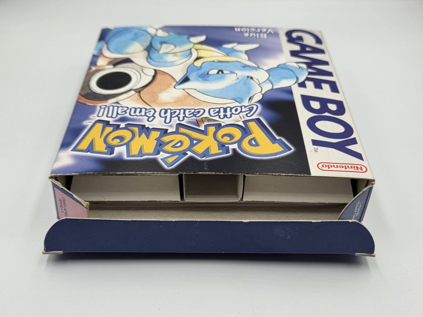 Nintendo Game Boy Pokemon Blue Version mit OVP und Anleitung EUR