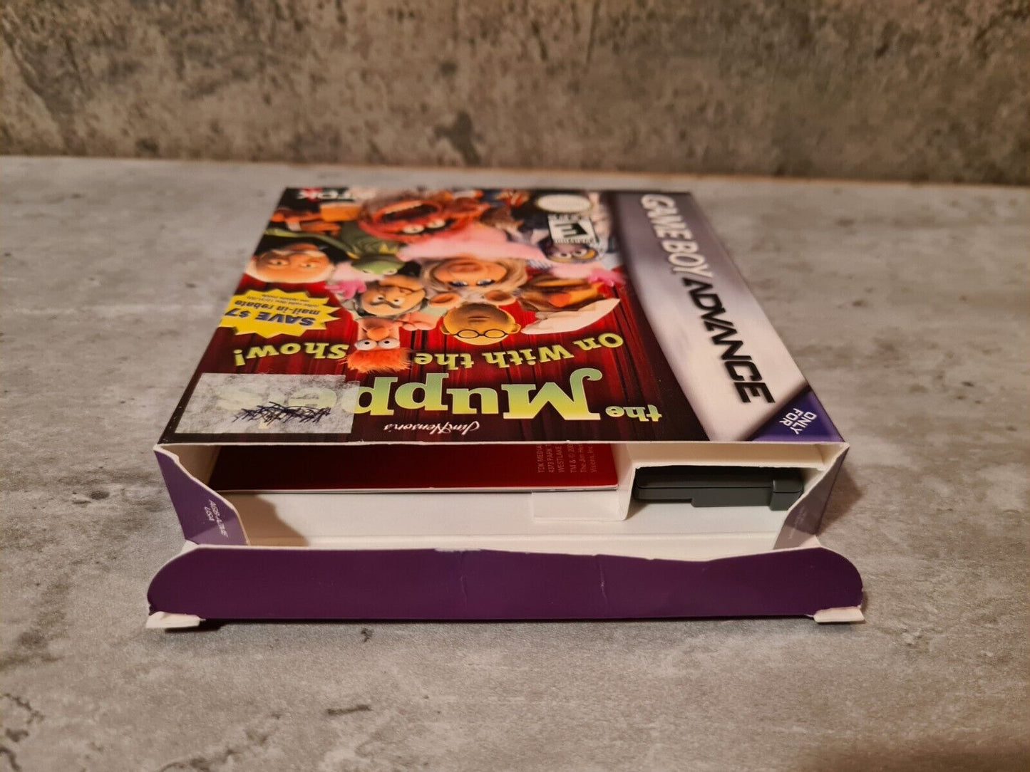 Nintendo Gameboy Advance The Muppets On with the Show! mit OVP und Anleitung USA - T-Retro-Games