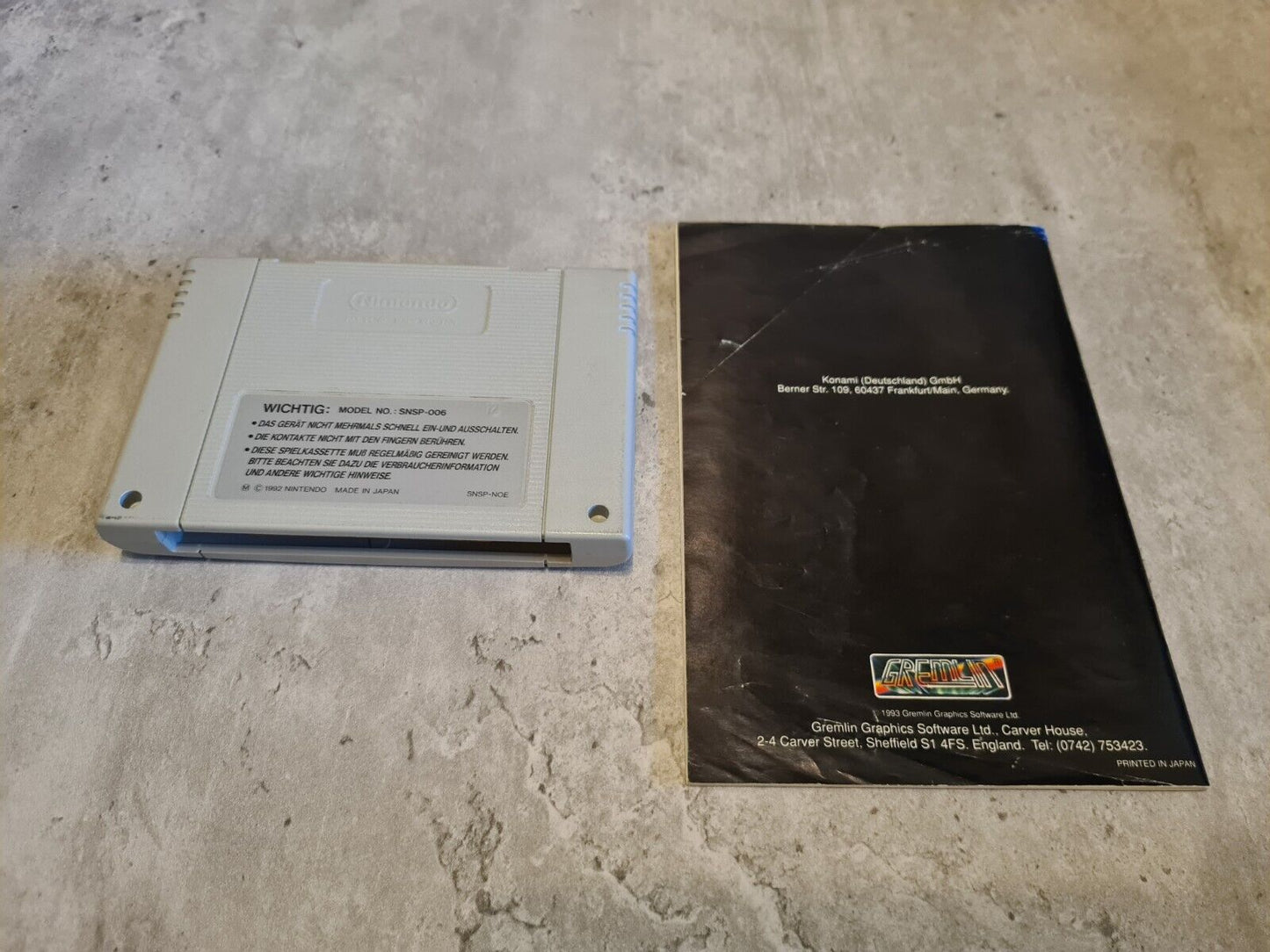 SNES Super Nintendo Nigel Mansell's World Championship mit OVP und Anleitung NOE - T-Retro-Games