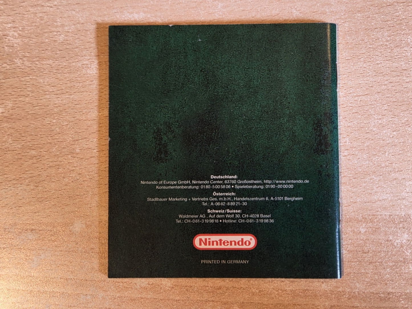 Nintendo Game Boy Advance GoldenSun Spielanleitung NOE