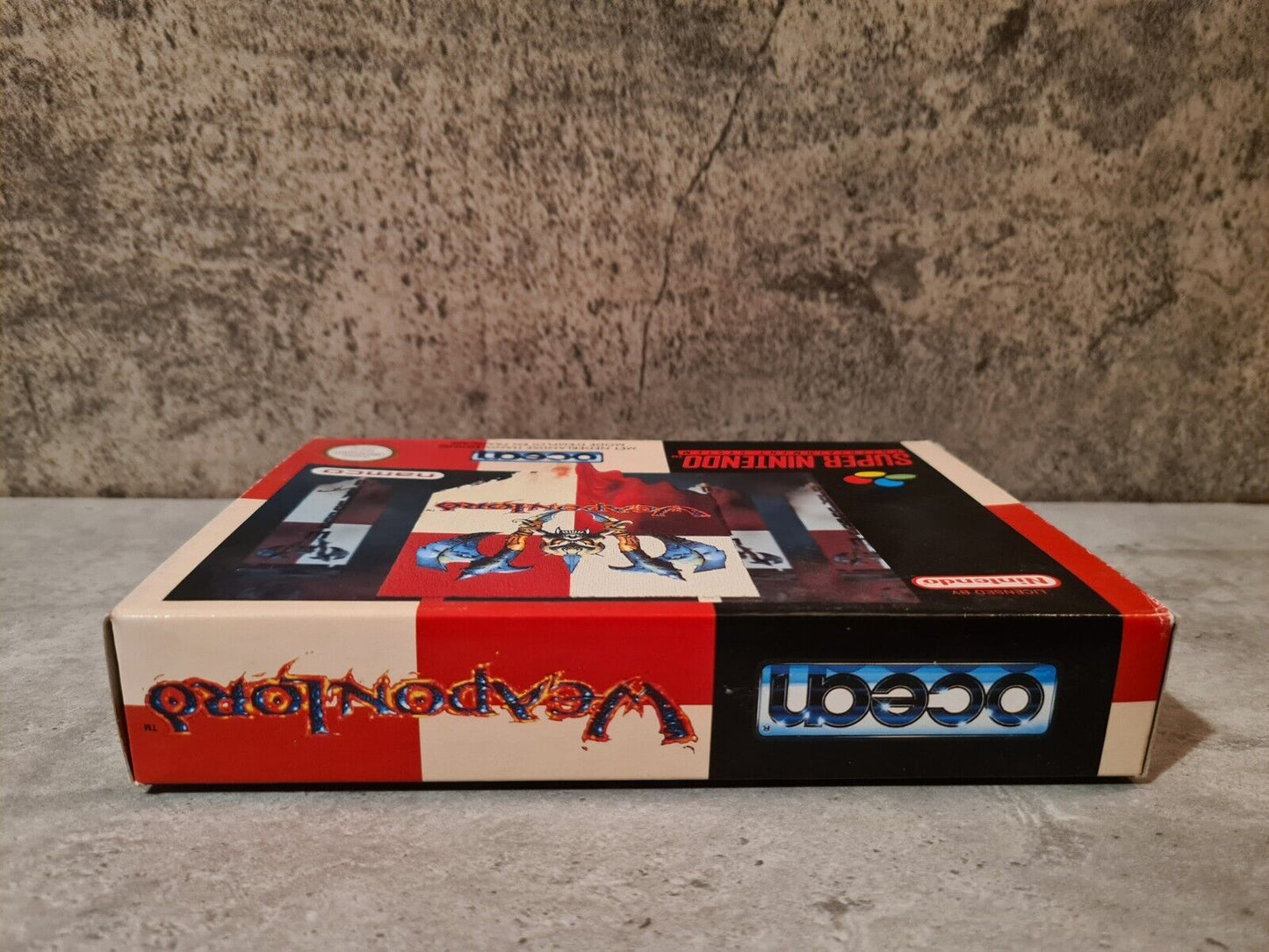 SNES Super Nintendo WeaponLord mit OVP und Anleitung FAH - T-Retro-Games
