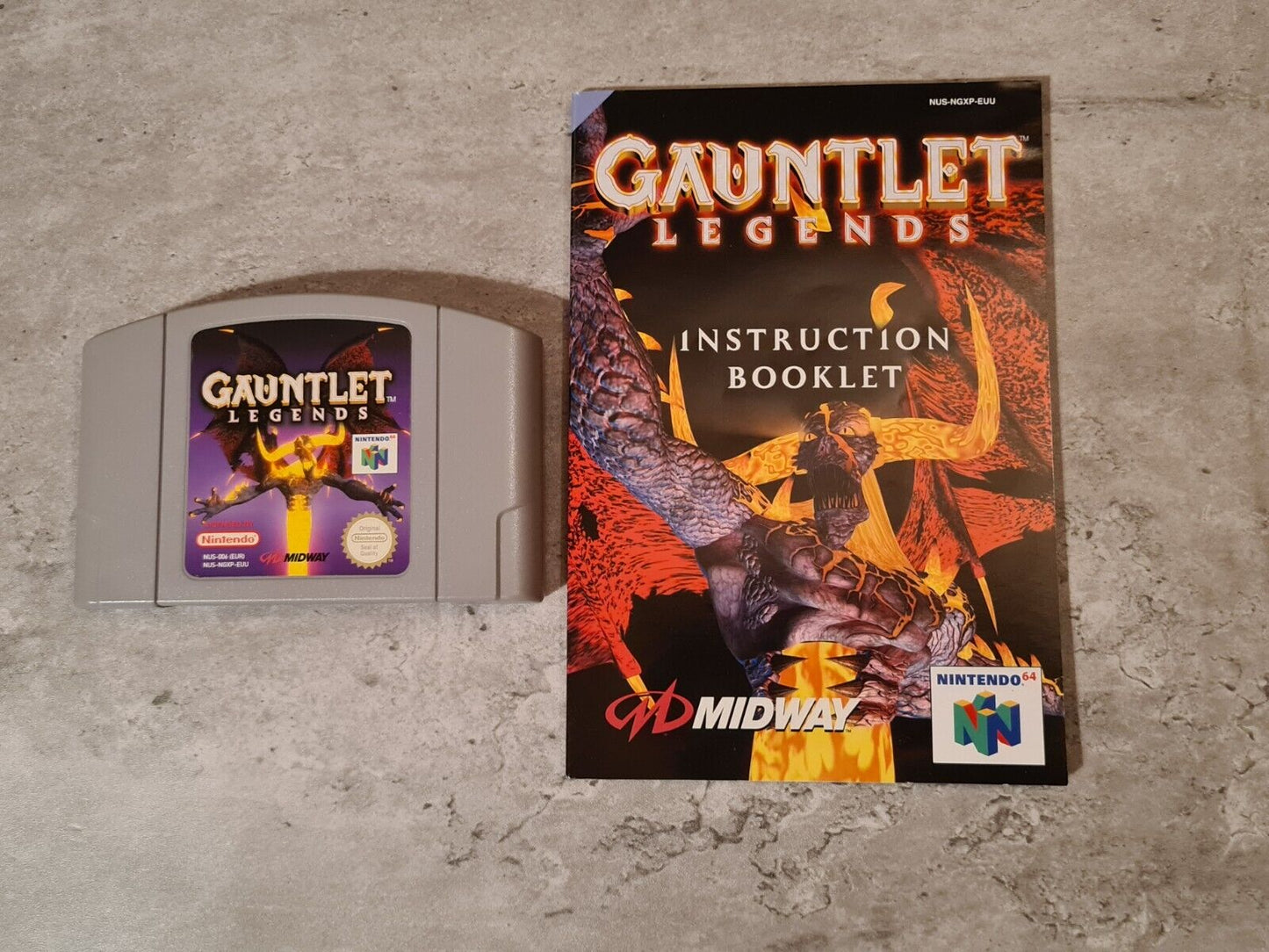 N64 Nintendo 64 Gauntlet Legends mit OVP und Anleitung EUR - T-Retro-Games