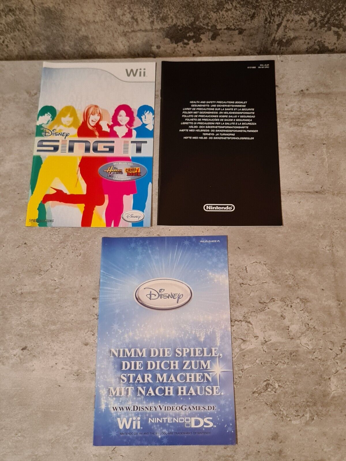 Nintendo Wii Spiel Disney Sing It mit OVP und Anleitung NOE - T-Retro-Games