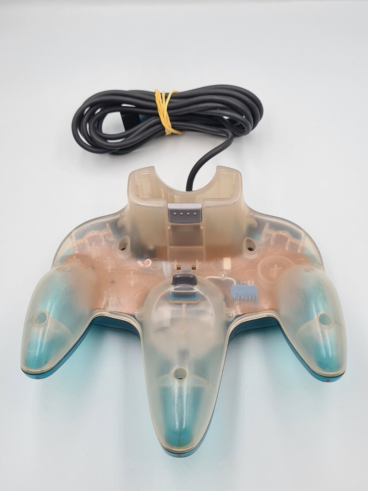 N64 Nintendo 64 Controller Clear Blue Joystick OVP EUR - T-Retro-Games
