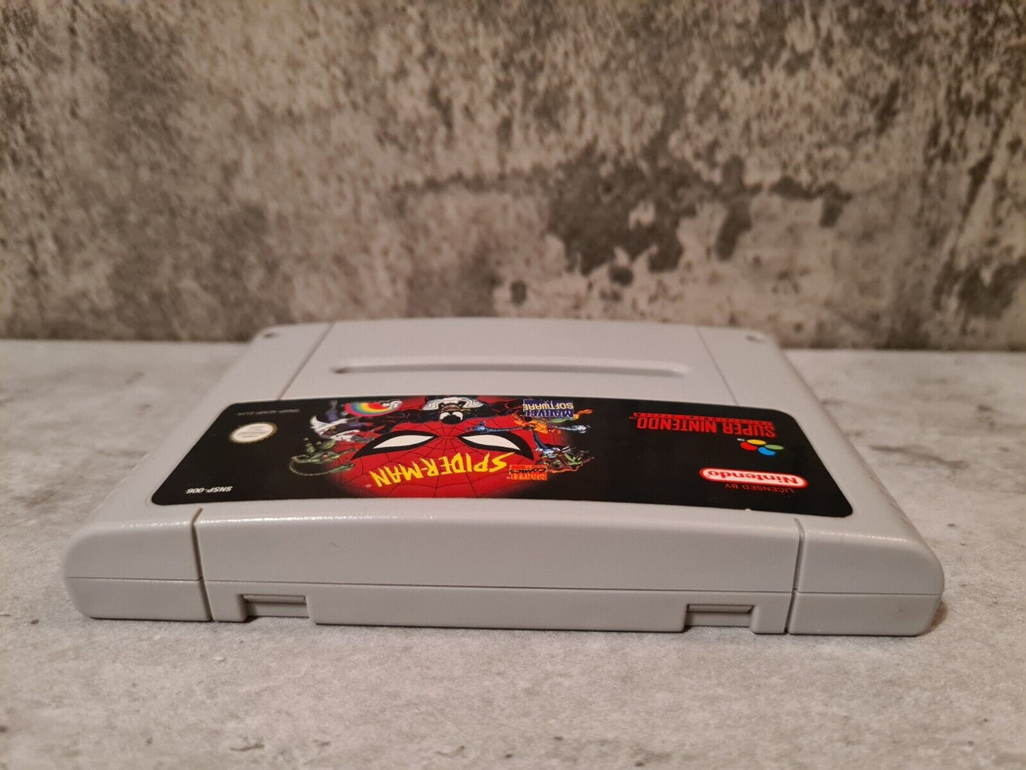 SNES Super Nintendo Spider-Man The Animated Series Modul EUR - T-Retro-Games