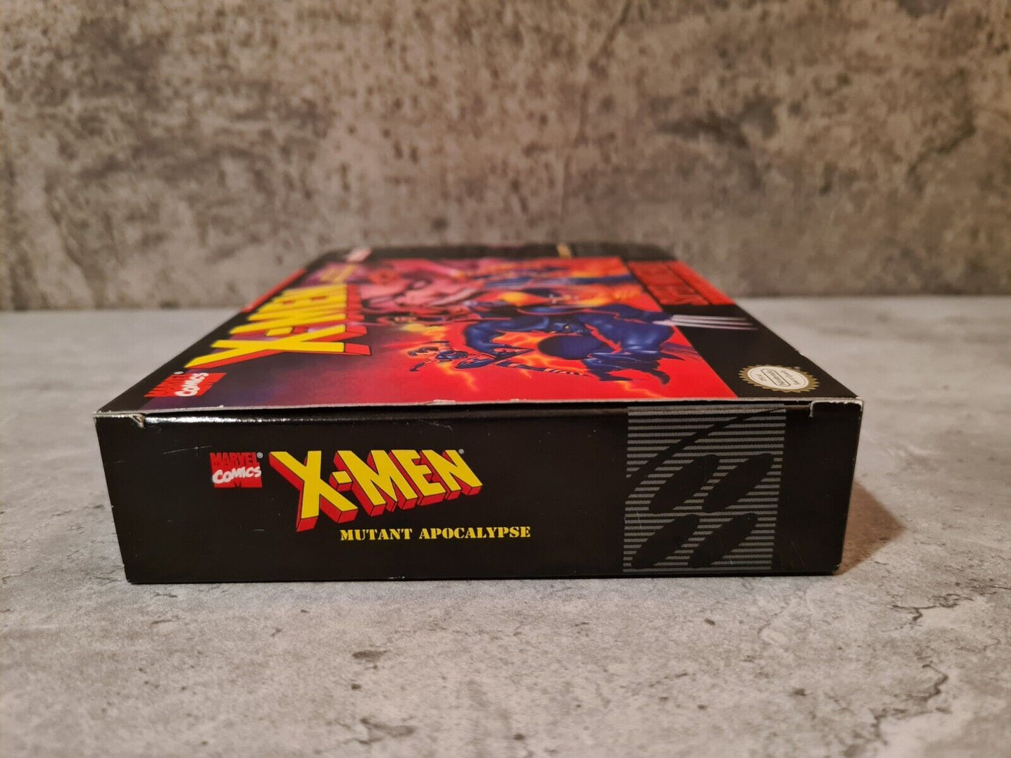 SNES Super Nintendo X-Men Mutant Apocalypse mit OVP und Anleitung NTSC-USA - T-Retro-Games