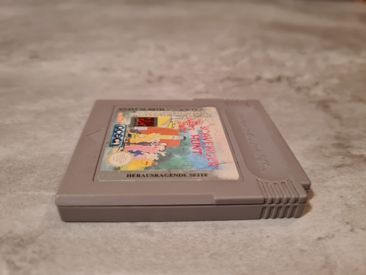 Nintendo Gameboy Classic The Addams Family Pugsley's Scavenger Hunt Modul NOE - T-Retro-Games