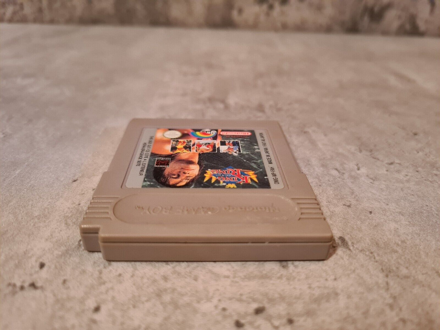 Nintendo Gameboy Classic Spiel WWF King of The Ring Modul FAH - T-Retro-Games