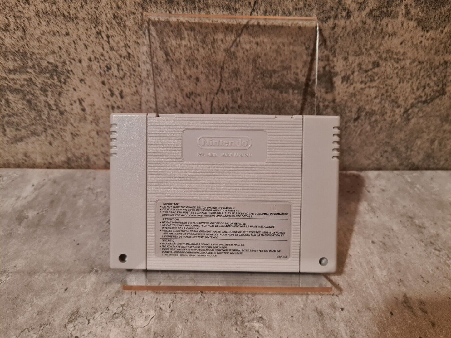 SNES Super Nintendo Boogerman A Pick and Flick Adventure Modul EUR - T-Retro-Games