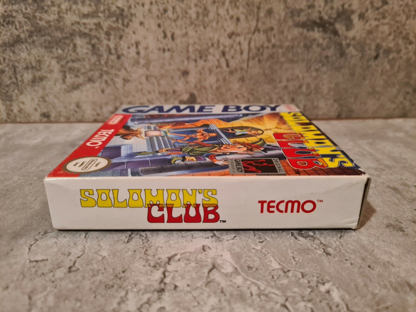 Nintendo Game Boy Classic Solomon's Club mit OVP und Anleitung NOE - T-Retro-Games