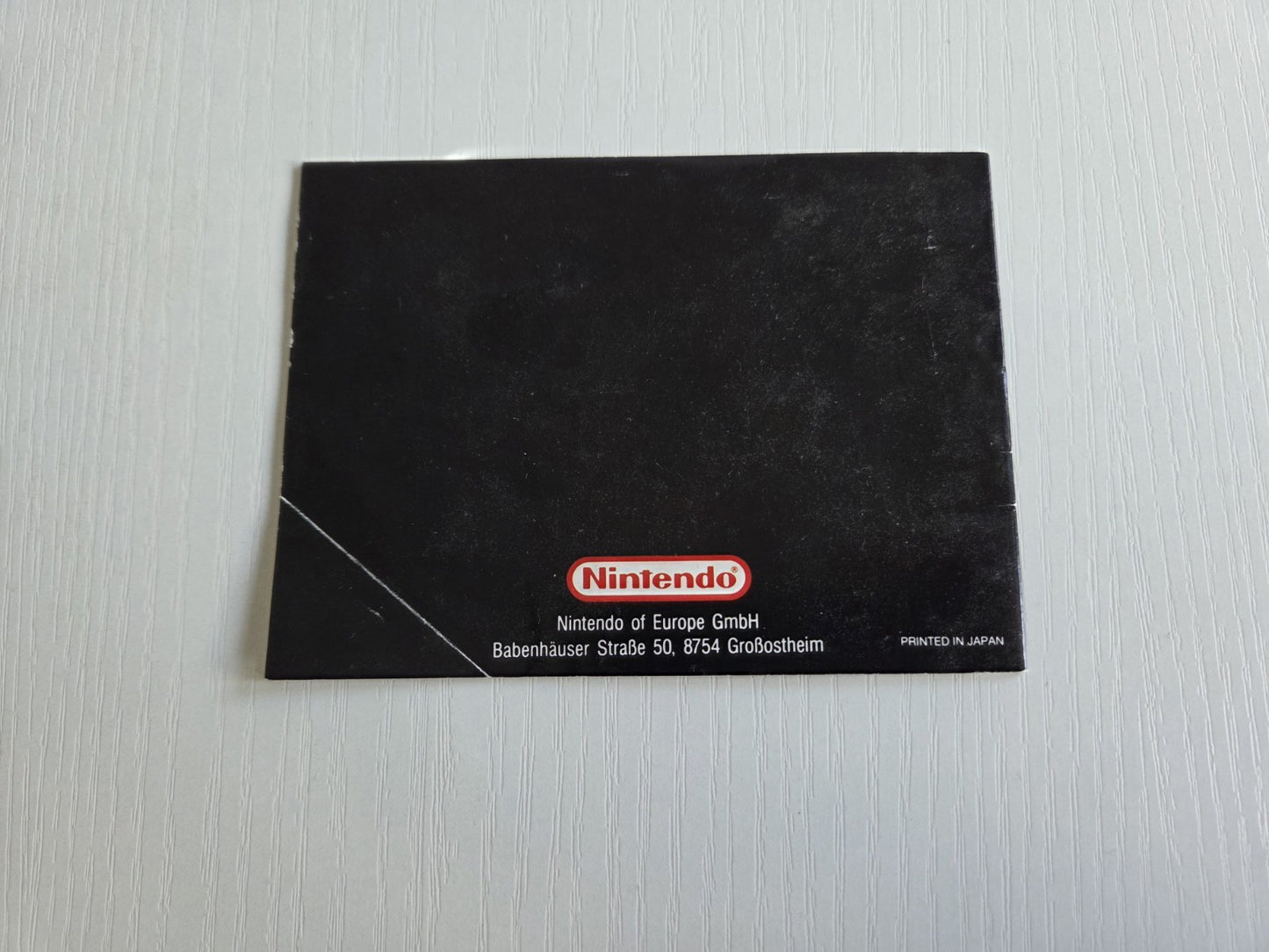 Nintendo Game Boy Classic Alleyway Spielanleitung Instruction Booklet NOE