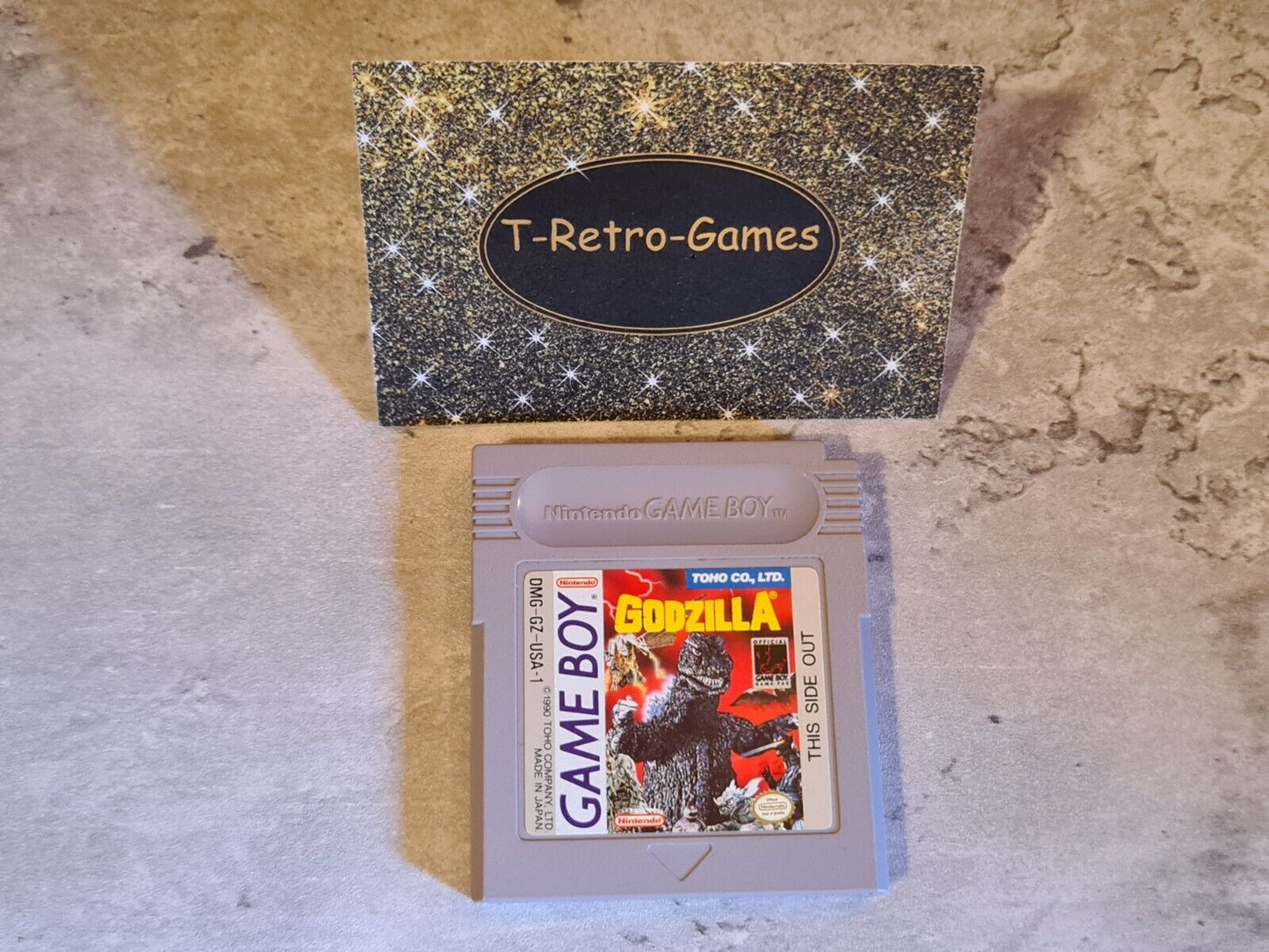 Nintendo Game Boy Classic Spiel Godzilla Modul USA - T-Retro-Games
