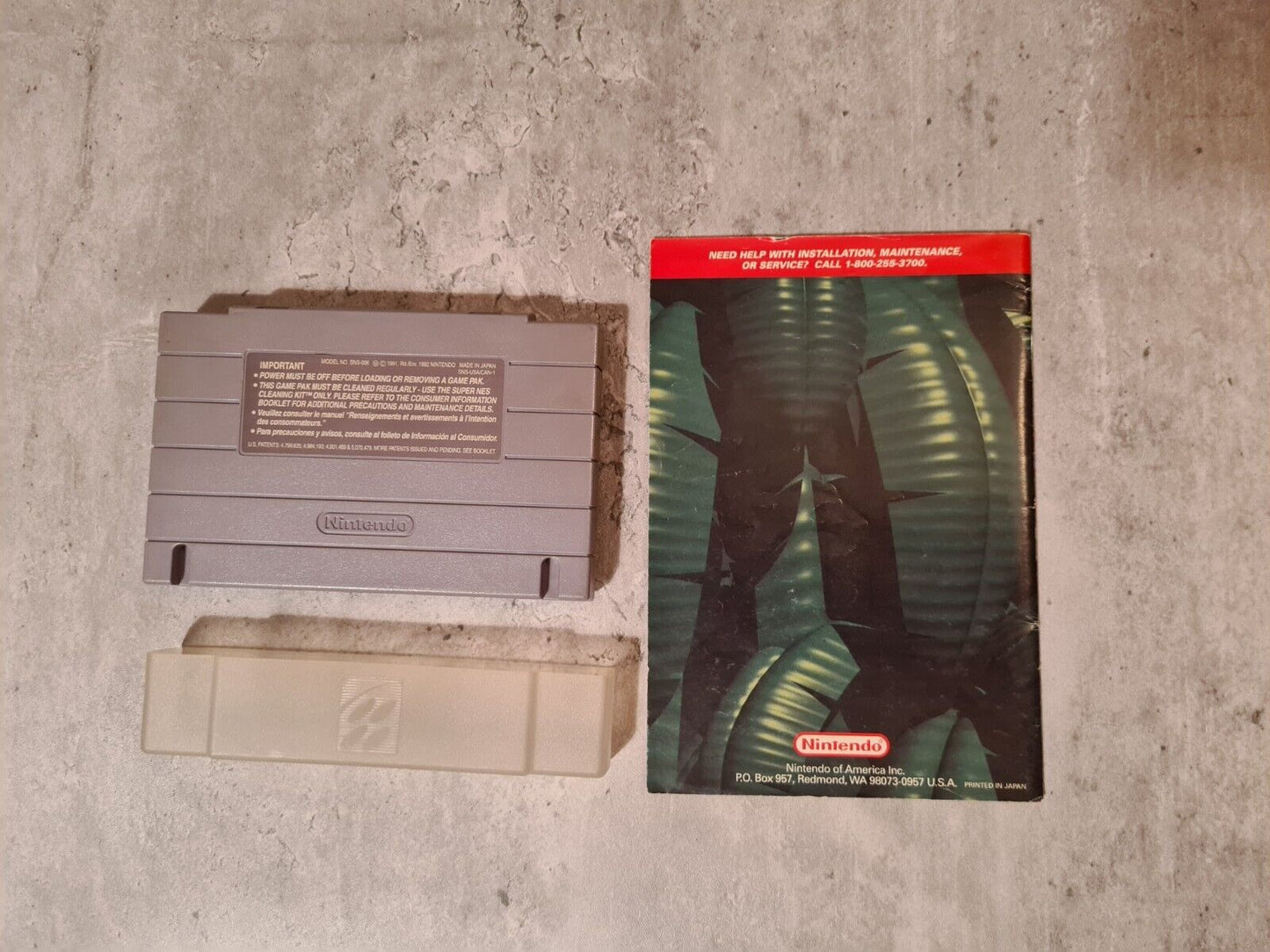 SNES Super Nintendo Donkey Kong Country mit OVP und Anleitung NTSC USA - T-Retro-Games