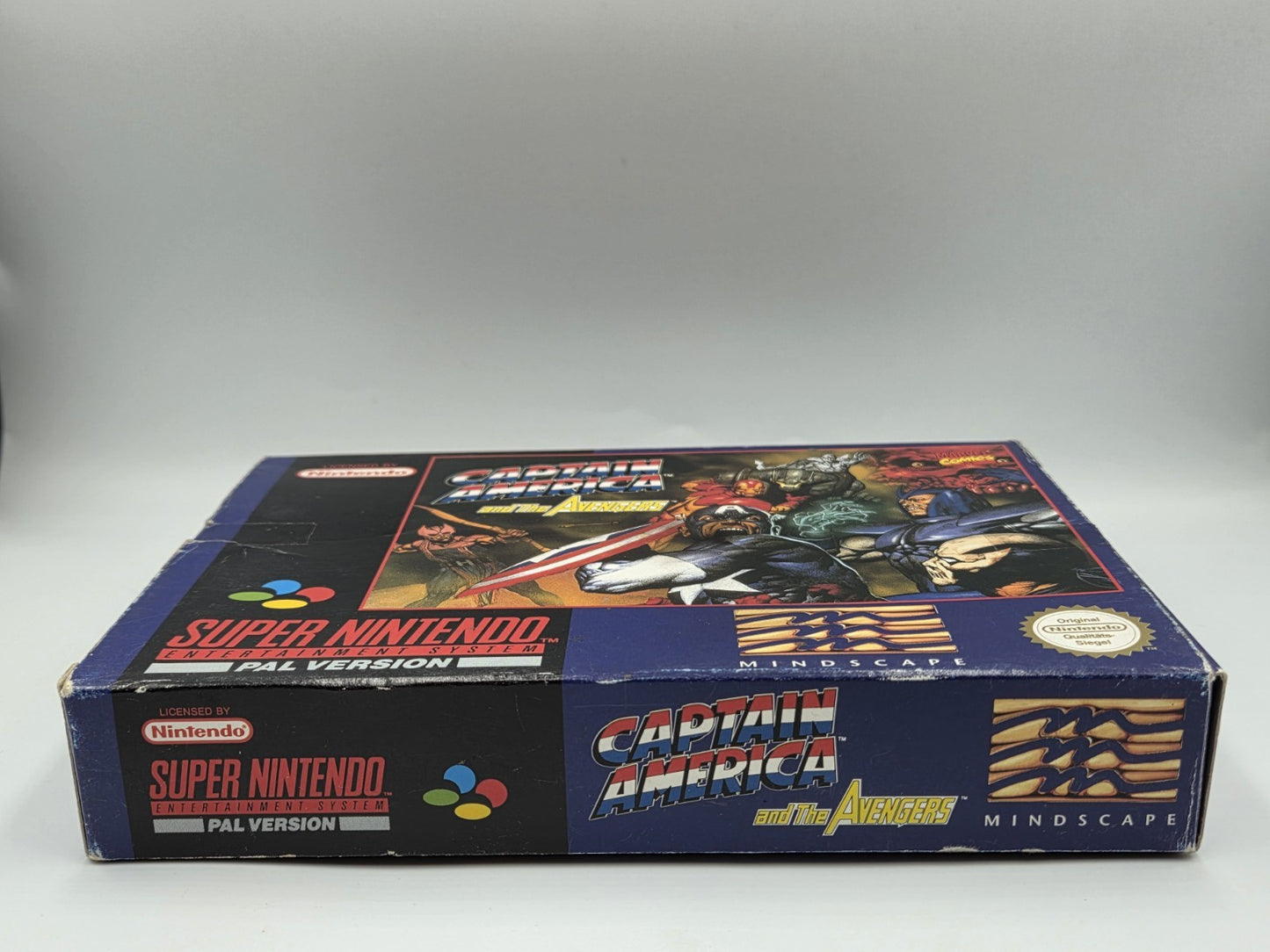 SNES Super Nintendo Captain America and The Avengers mit OVP und Anleitung EUR