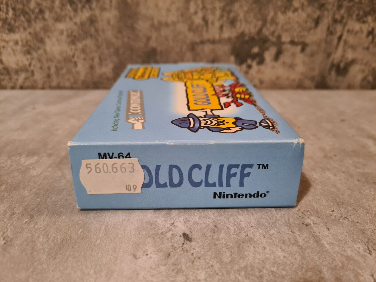 Nintendo Game & Watch Gold Cliff OVP MX-64 - T-Retro-Games