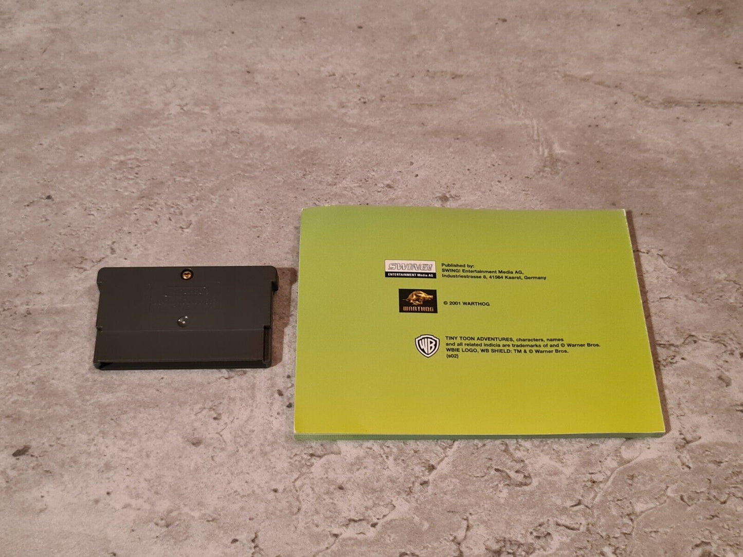 Game Boy Advance Tiny Toon Adventures Wacky Stackers mit OVP und Anleitung EUR - T-Retro-Games