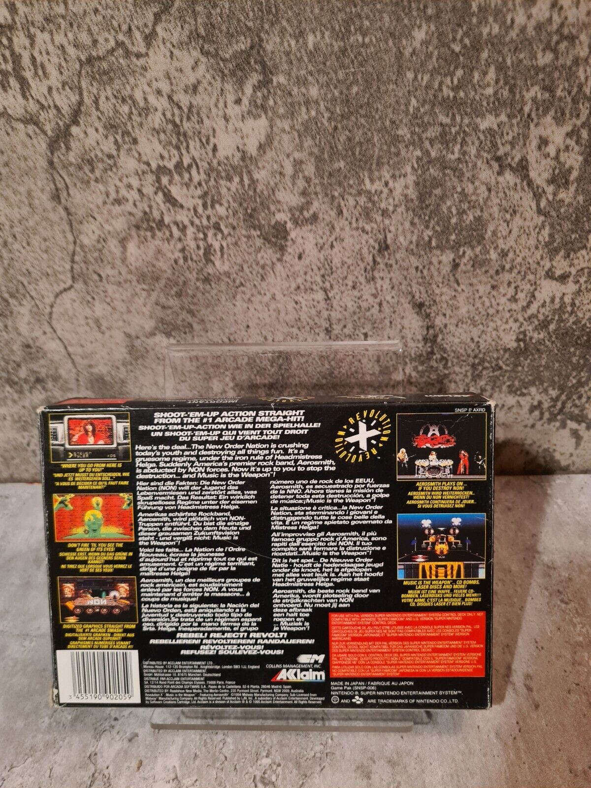 SNES Super Nintendo Revolution X mit OVP und Anleitung NOE - T-Retro-Games