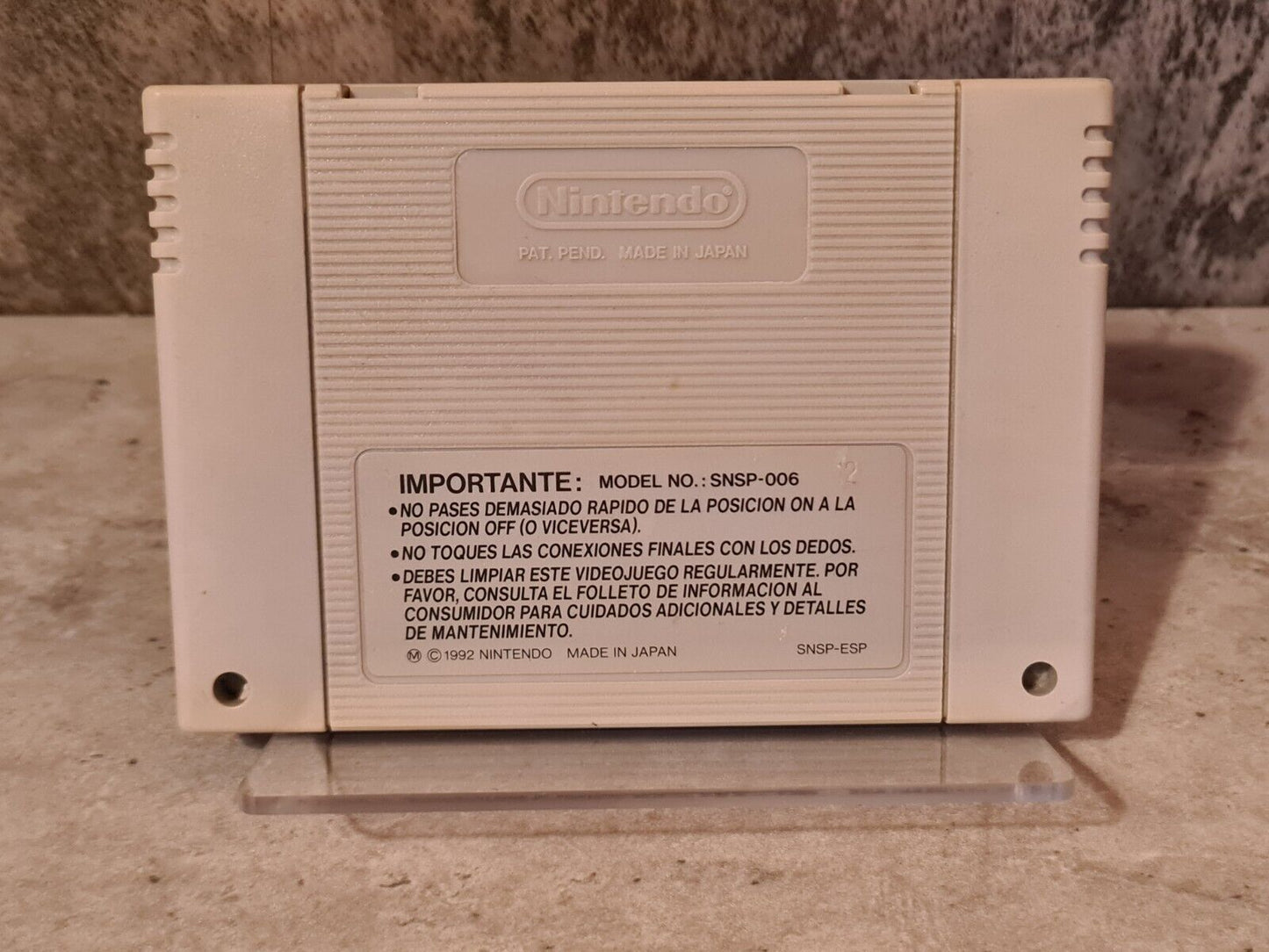 SNES Super Nintendo Jurassic Park Modul ESP - T-Retro-Games