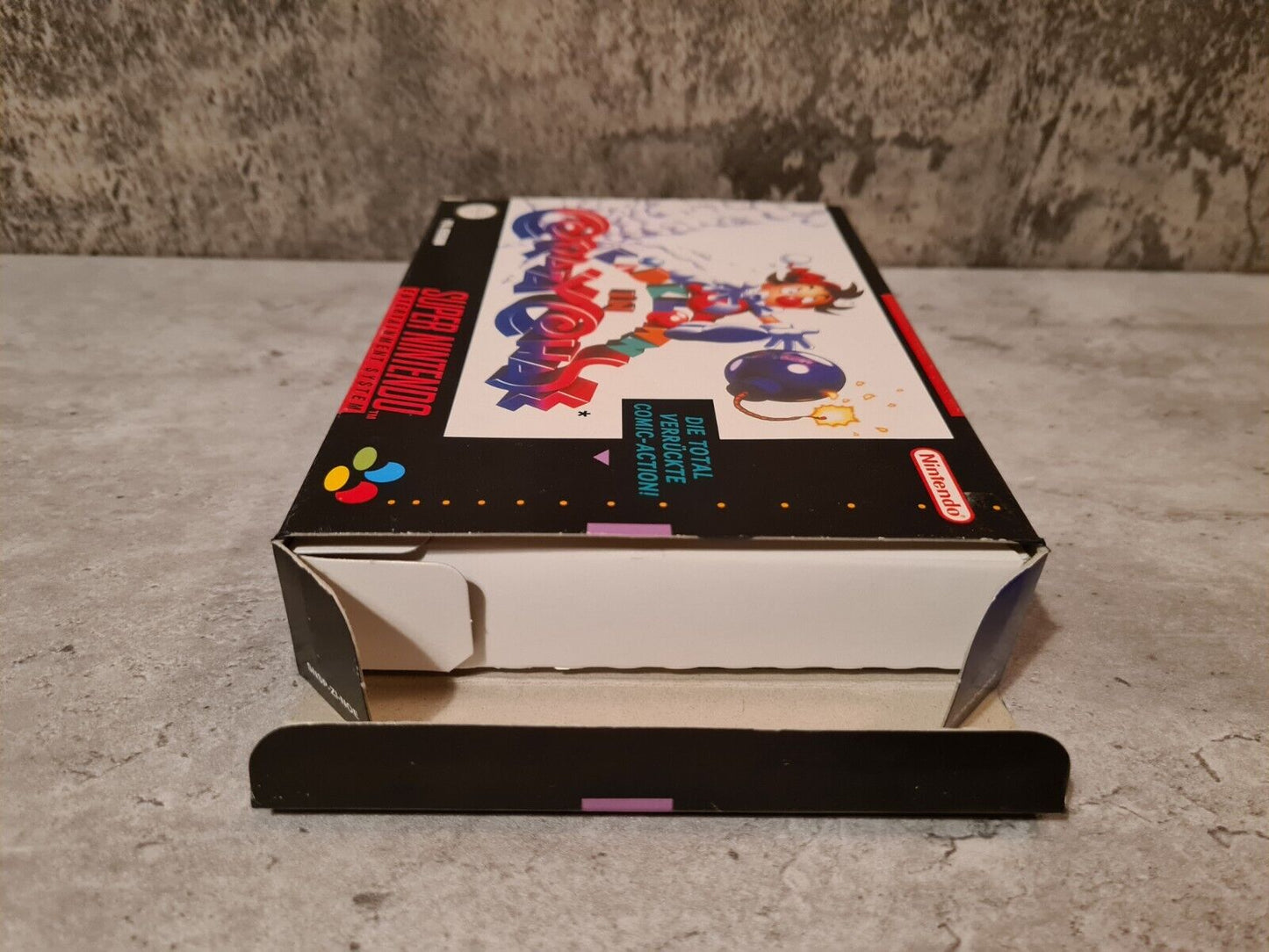 SNES Super Nintendo Kid Klown in Crazy Chase mit OVP und Anleitung NOE - T-Retro-Games