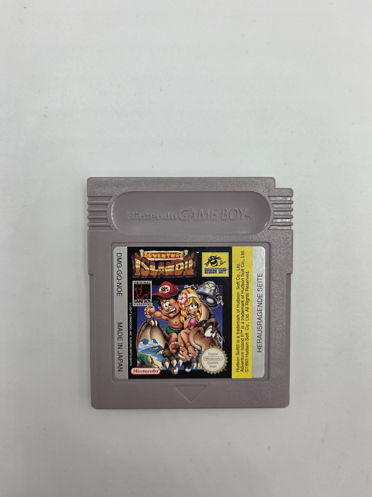 Nintendo Game Boy Classic Spiel Adventure Island II mit OVP und Anleitung NOE