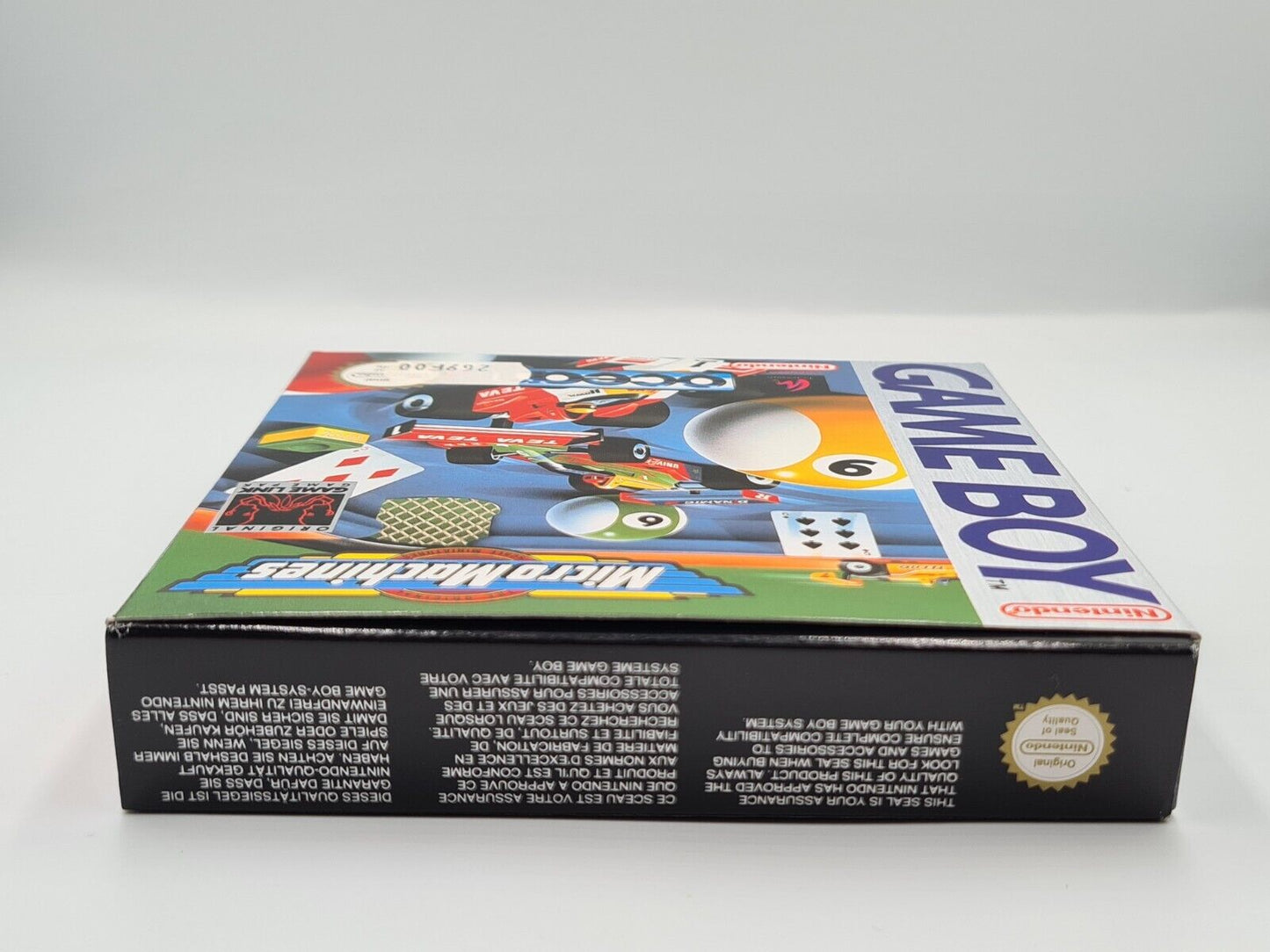 Nintendo Game Boy Micro Machines mit OVP und Anleitung EUR - T-Retro-Games