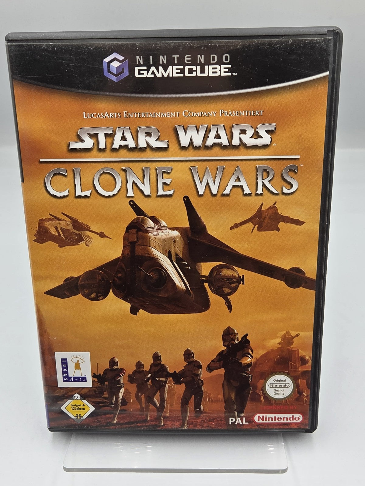 Nintendo GameCube Star Wars Clone Wars mit OVP und Anleitung NOE - T-Retro-Games