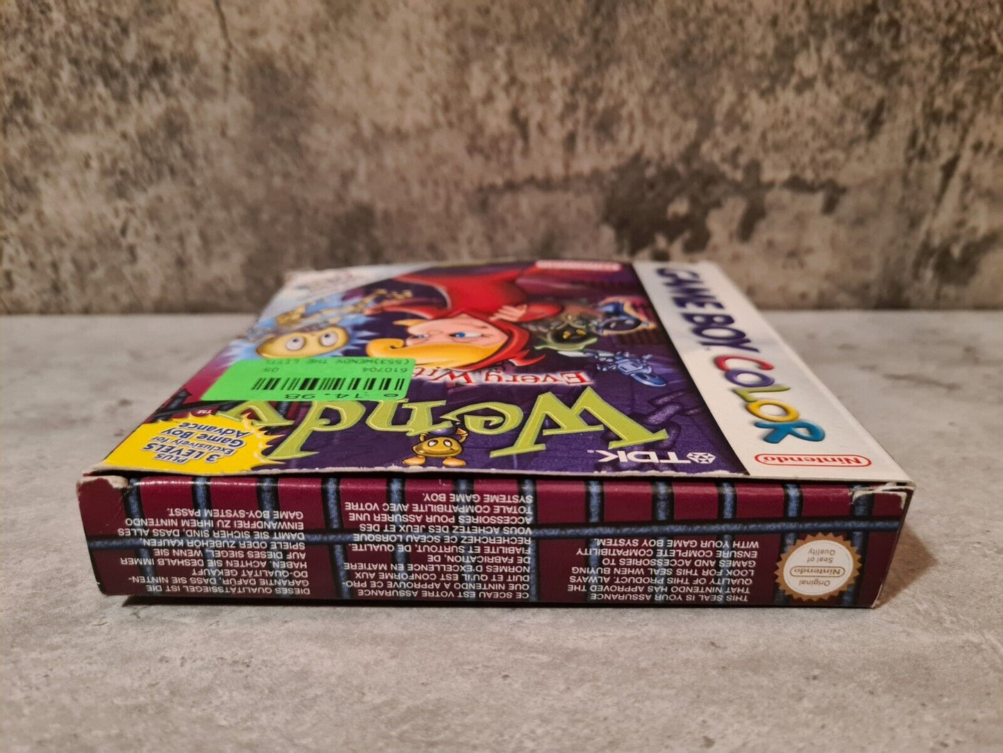 Nintendo Gameboy Color Spiel Wendy Every Witch Way mit OVP und Anleitung EUR - T-Retro-Games