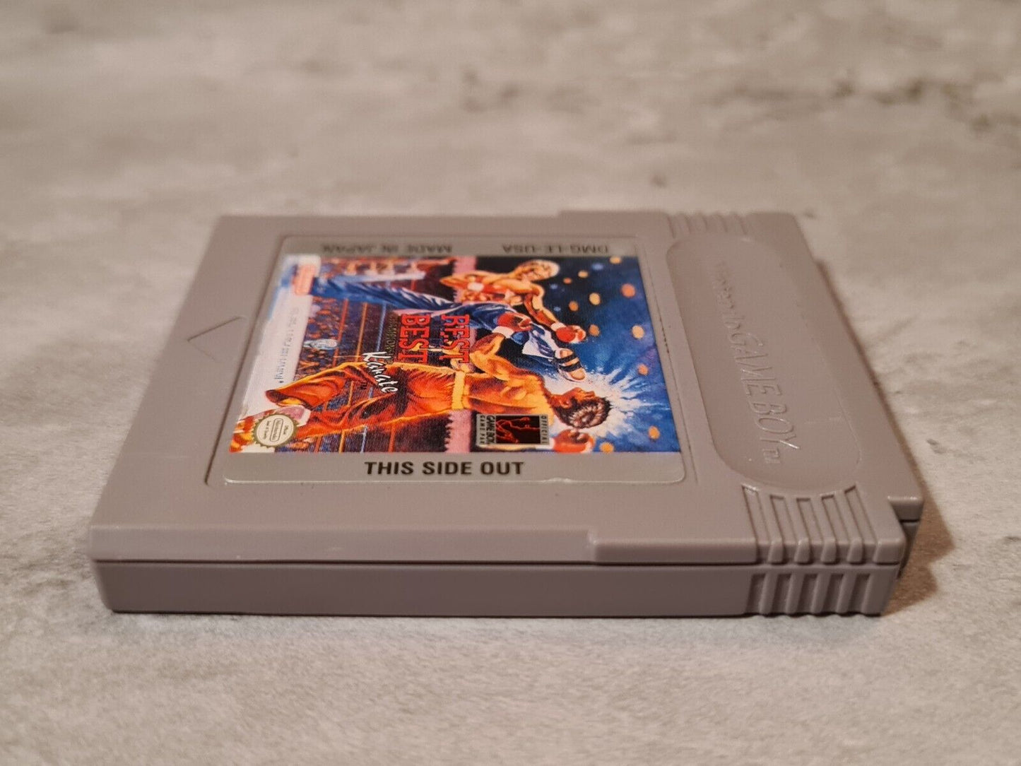 Nintendo Game Boy Classic Spiel Best of The Best Championship Karate Modul USA - T-Retro-Games
