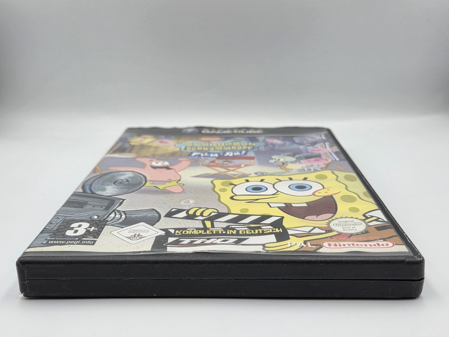 Nintendo GameCube Spongebob Schwammkopf Film Ab! mit OVP NOE - T-Retro-Games